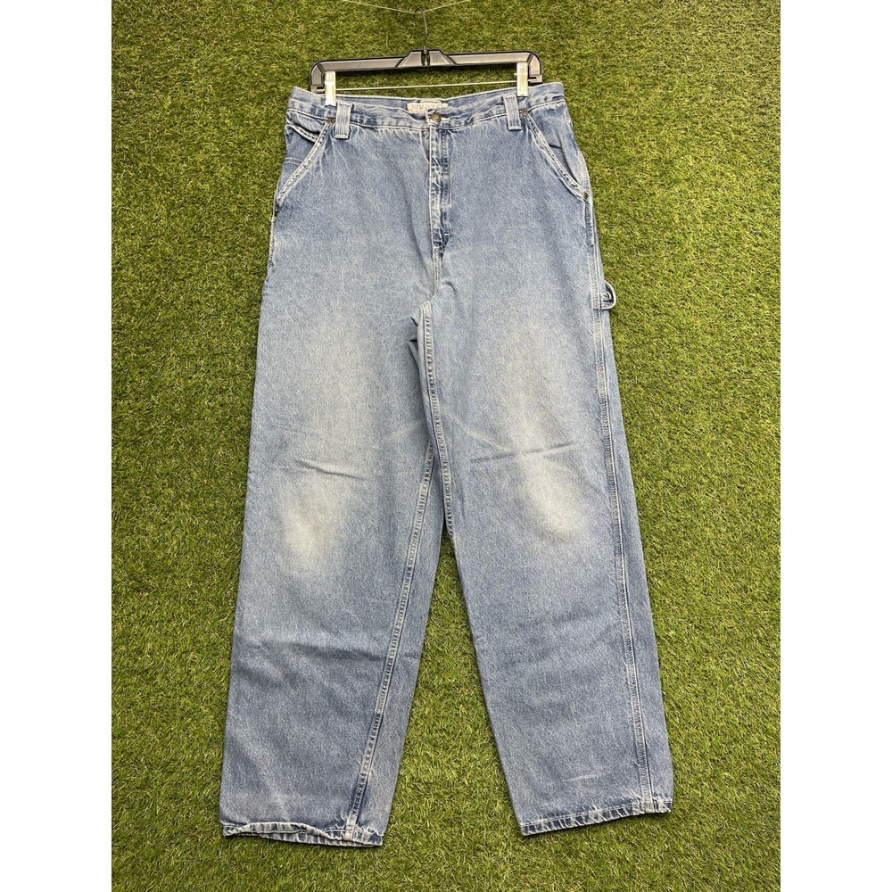 Vintage Bugle Boy Carpenter Jeans Mens 32x32 Relaxed Tapered For Her Womens 16